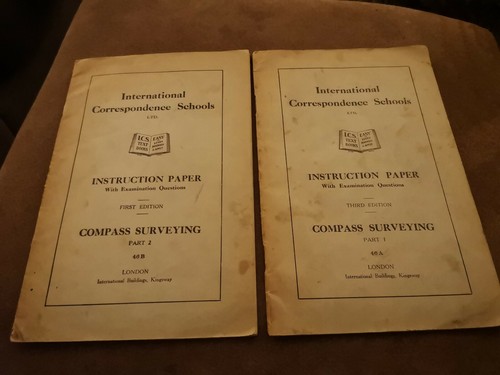Compass surveying instruction - compass,
