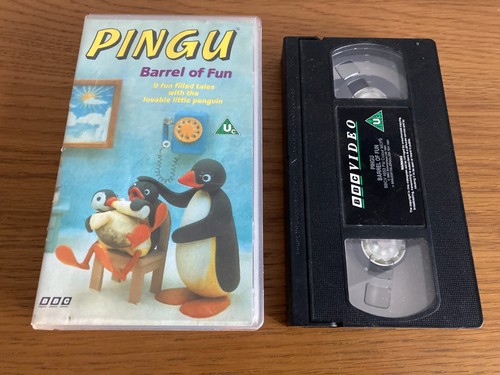 Pingu barrel of fun vhs - -,