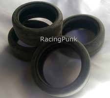 RC Nitro Car Hard Rubber High Speed Drift Tires Tyres 1/10 fit 26mm rims x 4 set