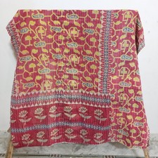 Vintage bohemian kantha quilt - bohemian,