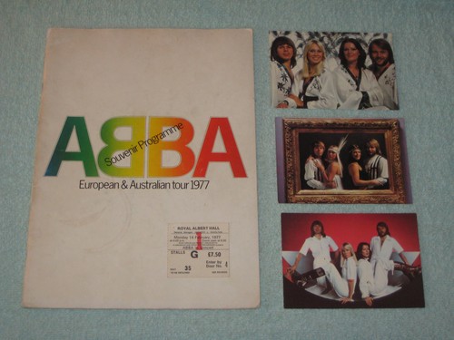 Abba rare 1977 tour - abba, uk