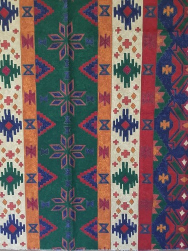 Vintage cotton satin fabric - cotton,