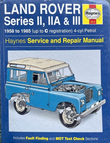 Original haynes manual - original,