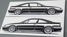 Opel Calibra turbo sticker