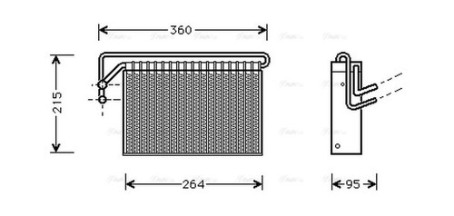 Ava aircon evaporator bwv024 - ava,