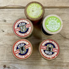 5 Vintage Wooden And Plastic