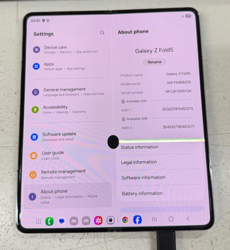 Samsung galaxy fold5 256gb - galaxy,