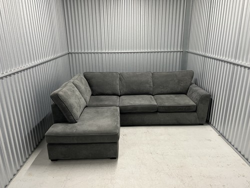 Grey orka dfs corner sofa - orka,