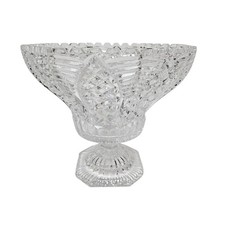 Lead Crystal Pedestal Vase