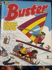 1990 buster book fleetway - book,