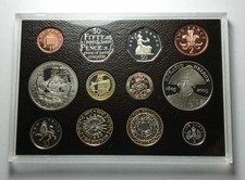 2005 Royal Mint proof coin set - Admiral Horatio Nelson Trafalgar £5