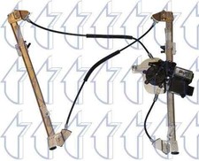 113985 DRIVER LEFT WINDOW REGULATOR / T2-4-6-3 / NURVO / 1966614 FOR SKODA FABIA