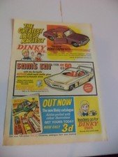 Original dinky toys car cars