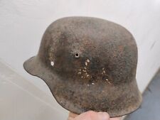 Original WW2 German Army Helmet. Real battlefield relic. Solid! GH-6