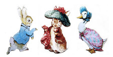 Peter Rabbit Plaque Set-
