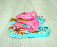 Havaianas Toodler Girls Flip Flops Pink & Tropical Green Size Infants 5 / 22