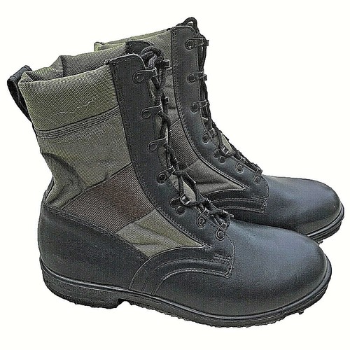 Army black green jungle boots - army,