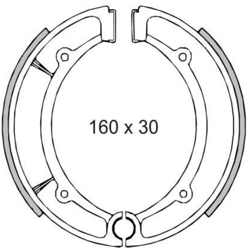 Pair rear jaws sinnis qm - pair,