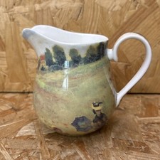 Monet Wild Poppies Poppy Field China Milk Jug Creamer - Stechcol - 10.5cm
