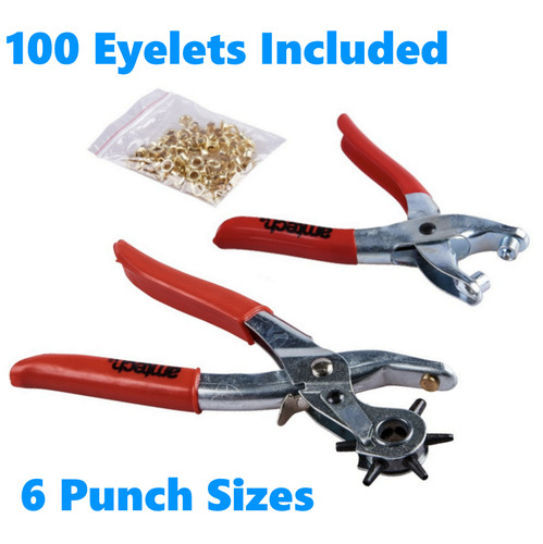 Revolving leather punch - revolving,