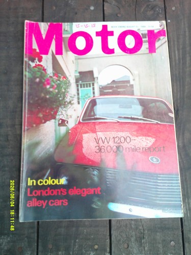 Vintage motor magazine 31st - motor,