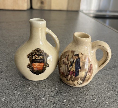Vintage miniature ceramic - 2x,