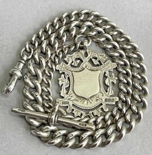 Antique Sterling Silver Albert