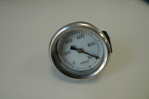Vacuum gauge pressure - ,