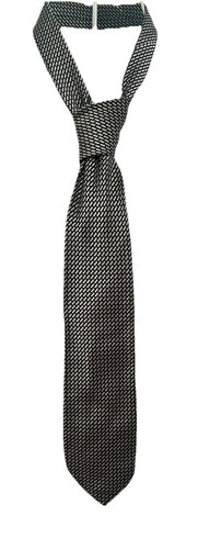 Italian silk tie geometric - italian,