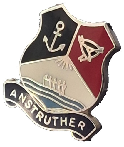 Anstruther town small pin - anstruther,