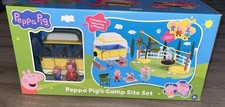 Peppa Pig's Campervan Camp Site Play Set NEW