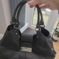 Karen Millen Black leather bag