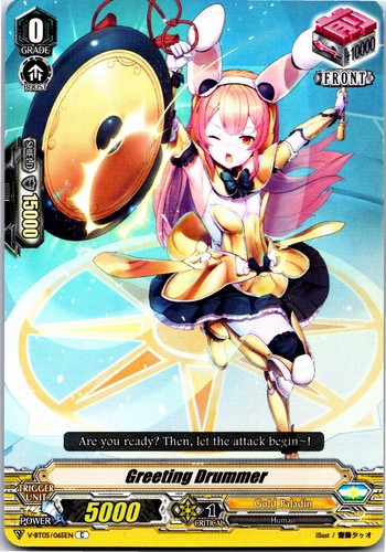 Greeting drummer bt05 065en - greeting, v-bt05/065en