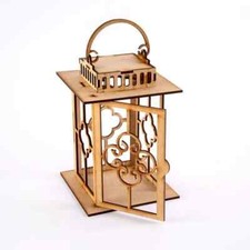 Wooden MDF Vintage Lantern