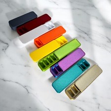 Mini 7 Day Pill Organiser Compact 8cm Tablet Box Travel Size Medicine Box