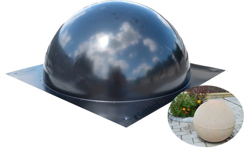 Mold half ball sphere diy - mold,