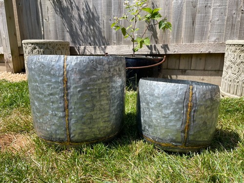 Set galvanised zinc - set,