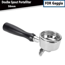 1pc 58mm Coffee Doulbe Spout