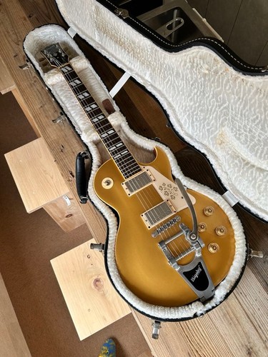 Gibson 295 bigsby gold - gibson,