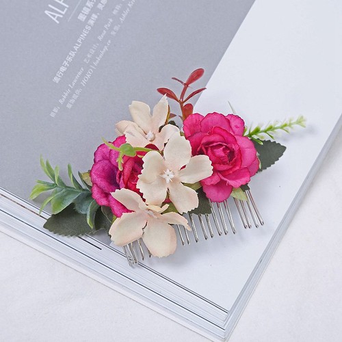 Flower hair wedding boho bride - flower,