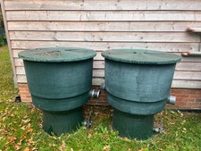 Two Large Vortex Filter For Koi Pond