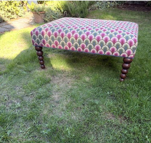 Flora soames ottoman - flora, footstool
