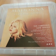 Madonna Bedtime Story uk  Shop Original  Promo Flat 12x12"