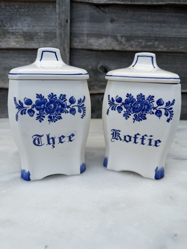 Vintage dutch delft - dutch, tea