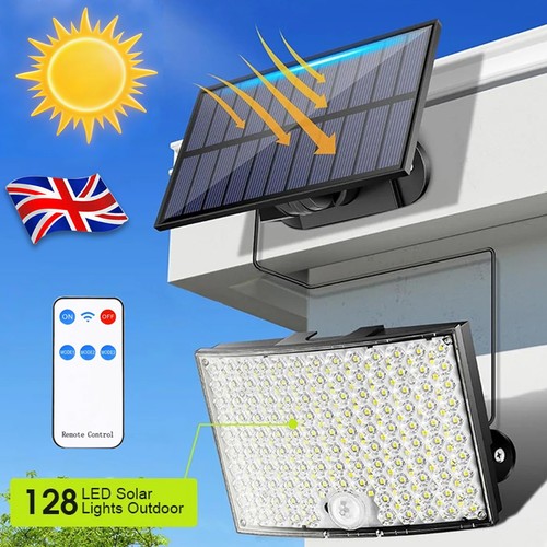 Solar power 128 led - led, wall