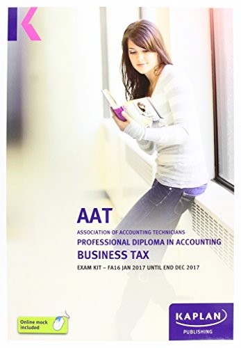 Aat business tax - tax, exam