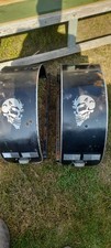pair trike rear mudguards project spares or repair .or trailer mudguards