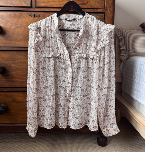 Zara brown white - -, &