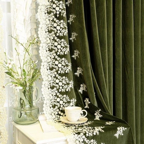 Green lace retro custom - ,