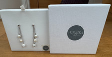 HONORA 3 DROP EARRINGS PEARLS